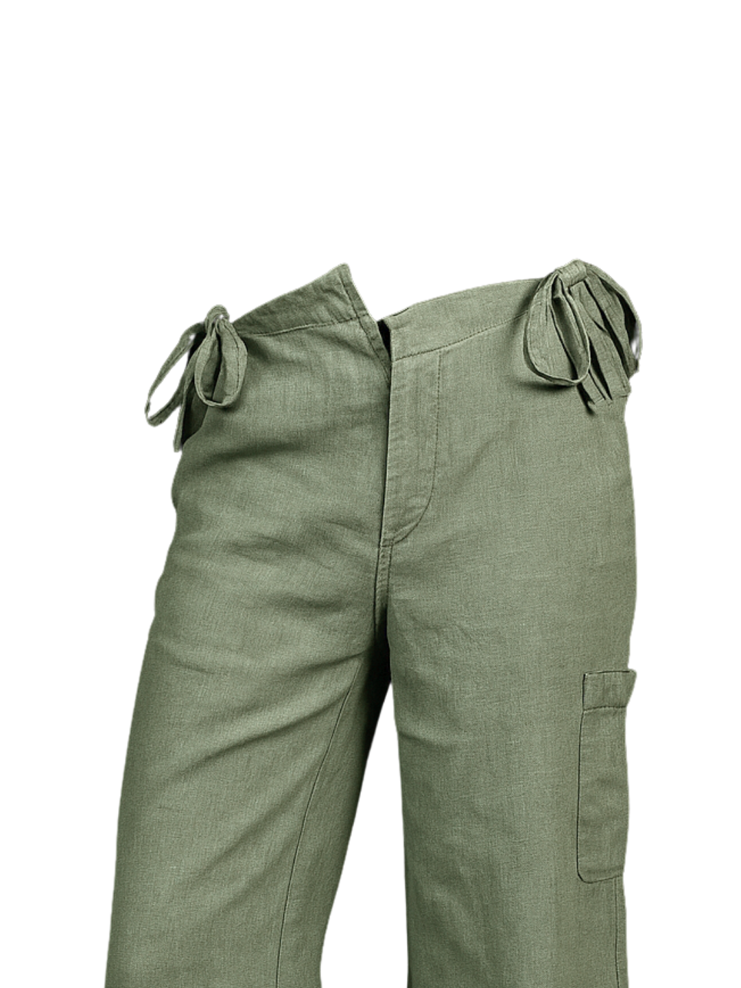Chloe Pants In Sage Linen