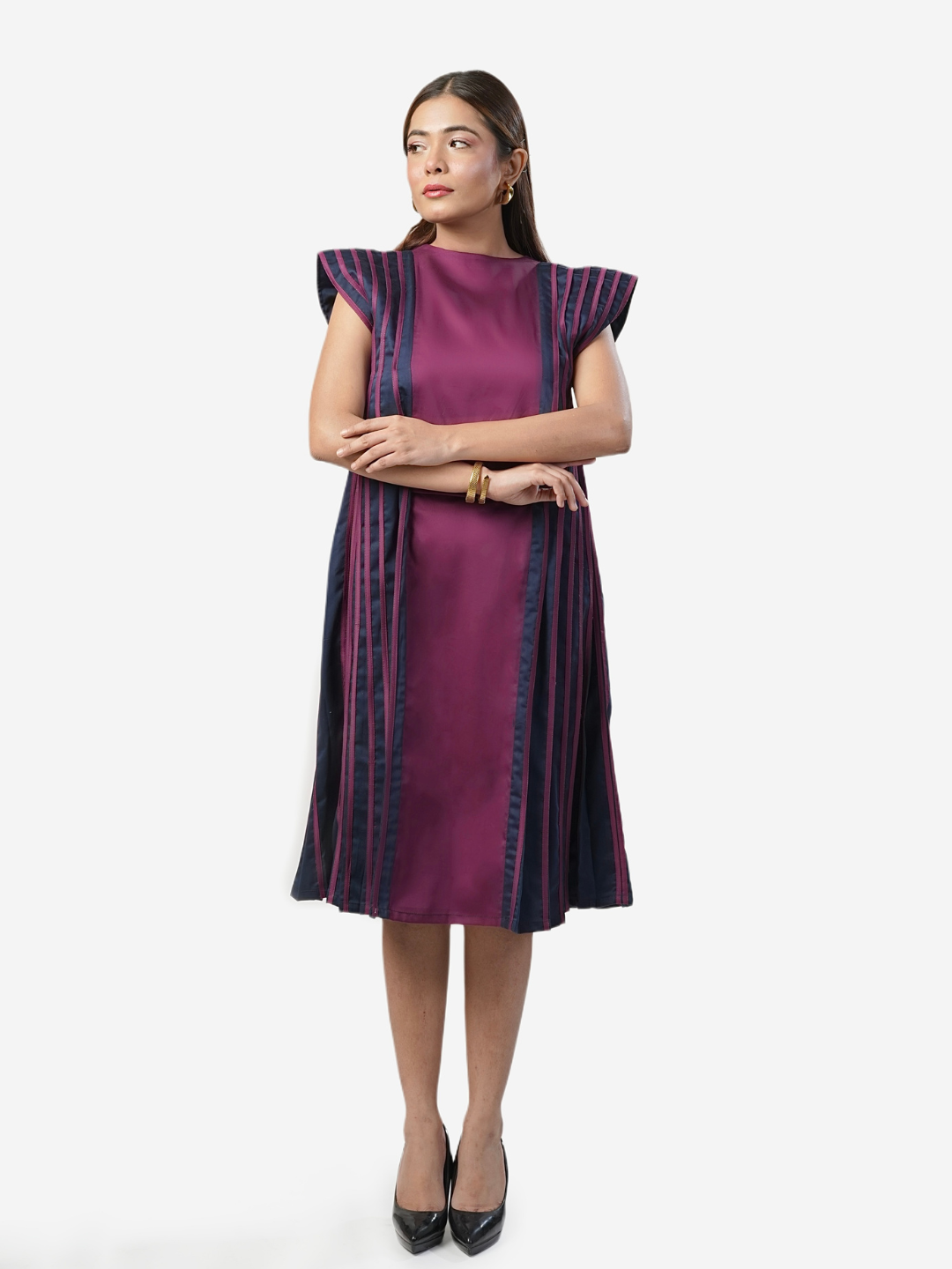 Kate Dress in Plum