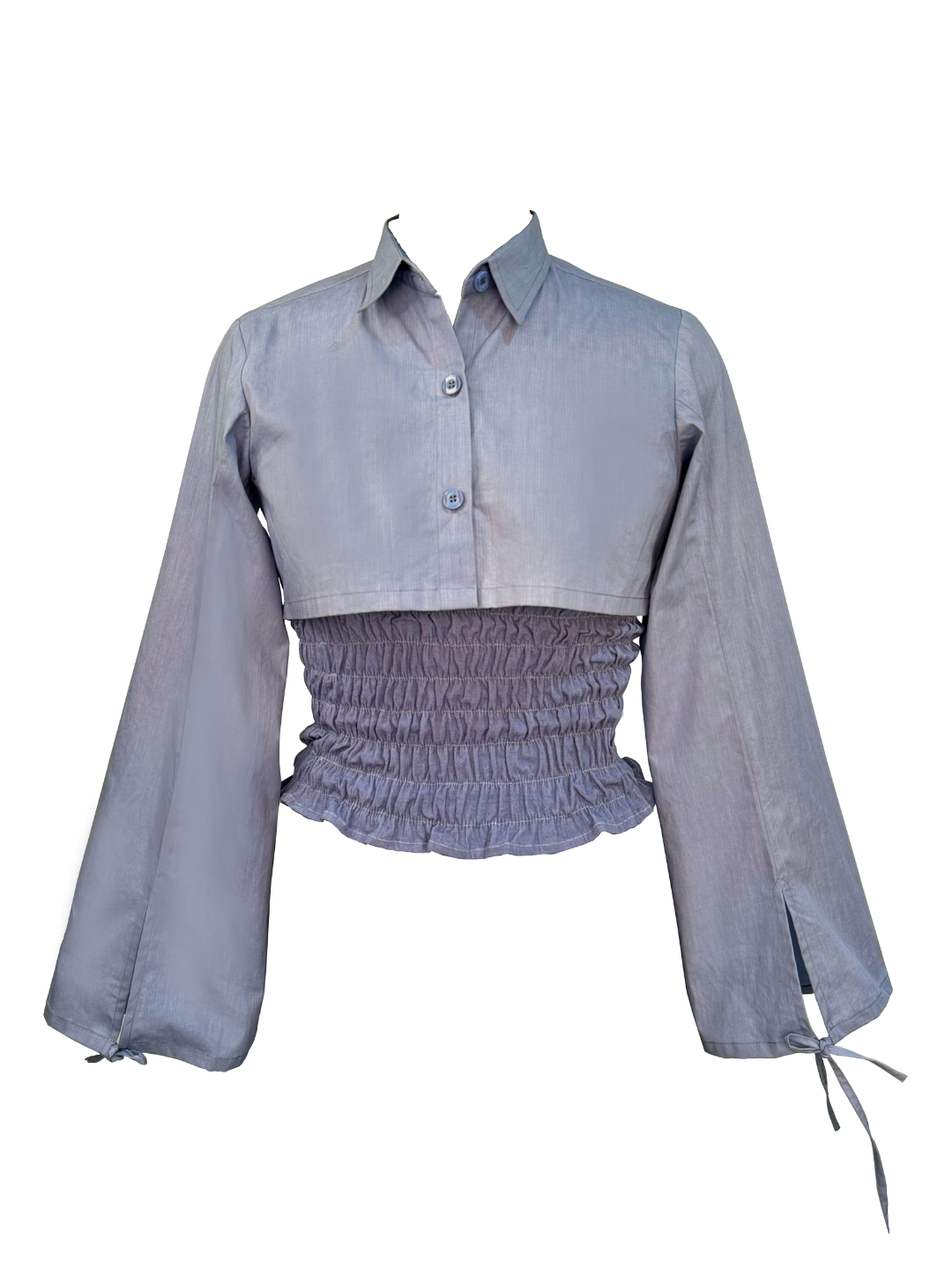 Sara Top in Powder Blue