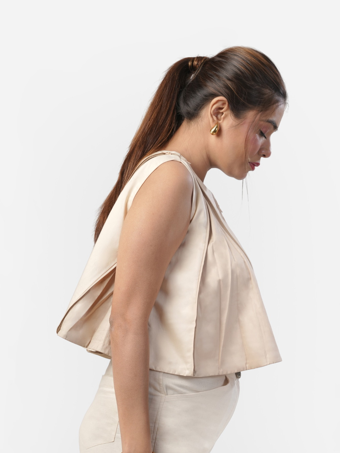 Laura Top in Off-White