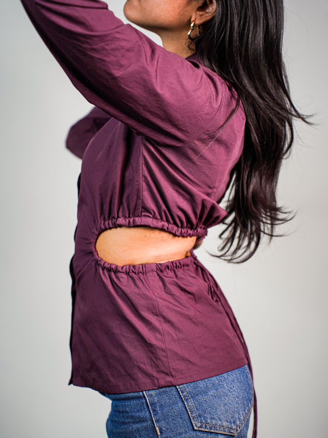Valerie Shirt in Plum