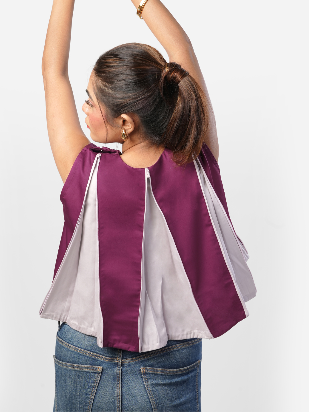 Laura Top in Plum