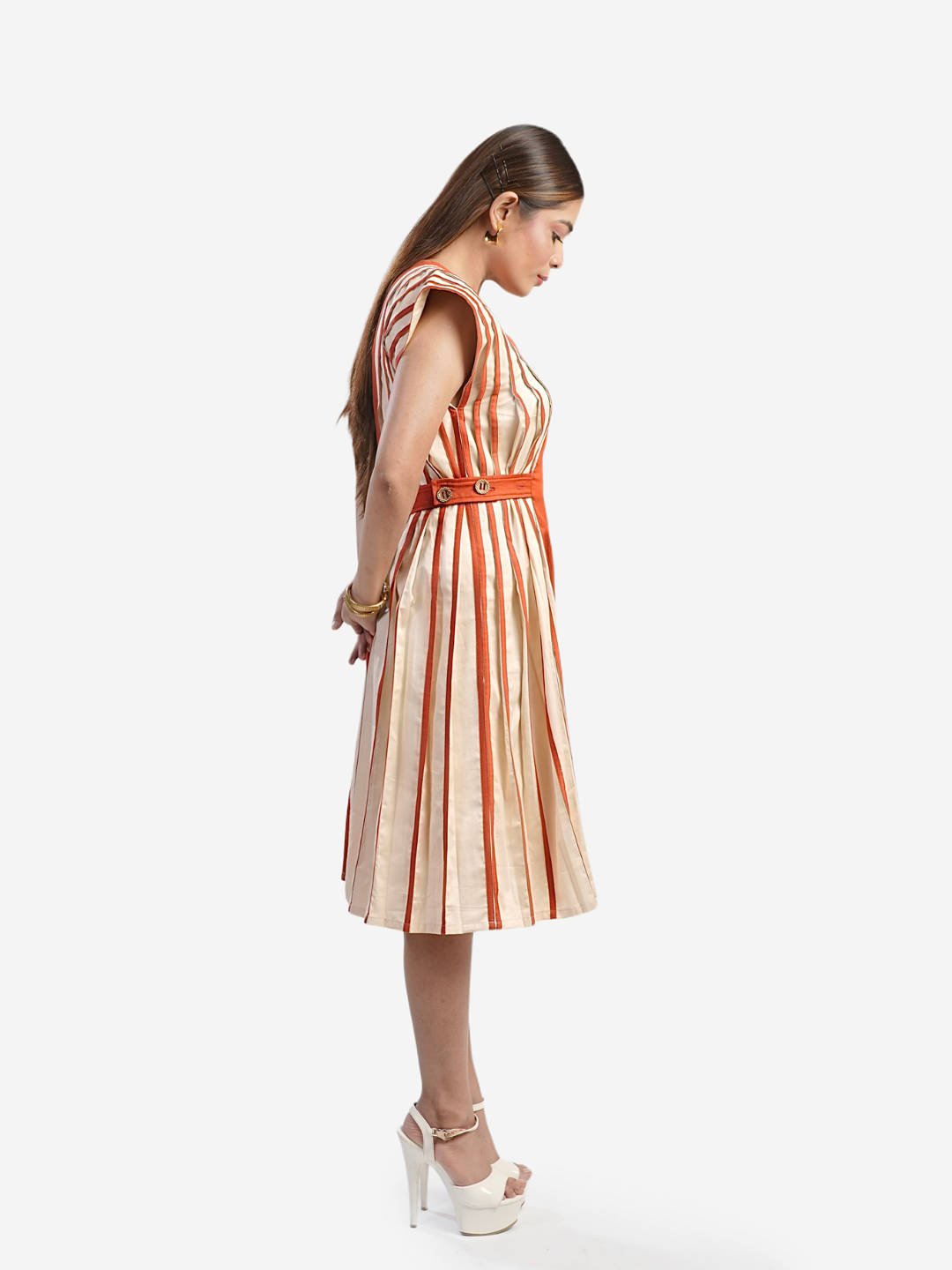 Kate Dress in Rust