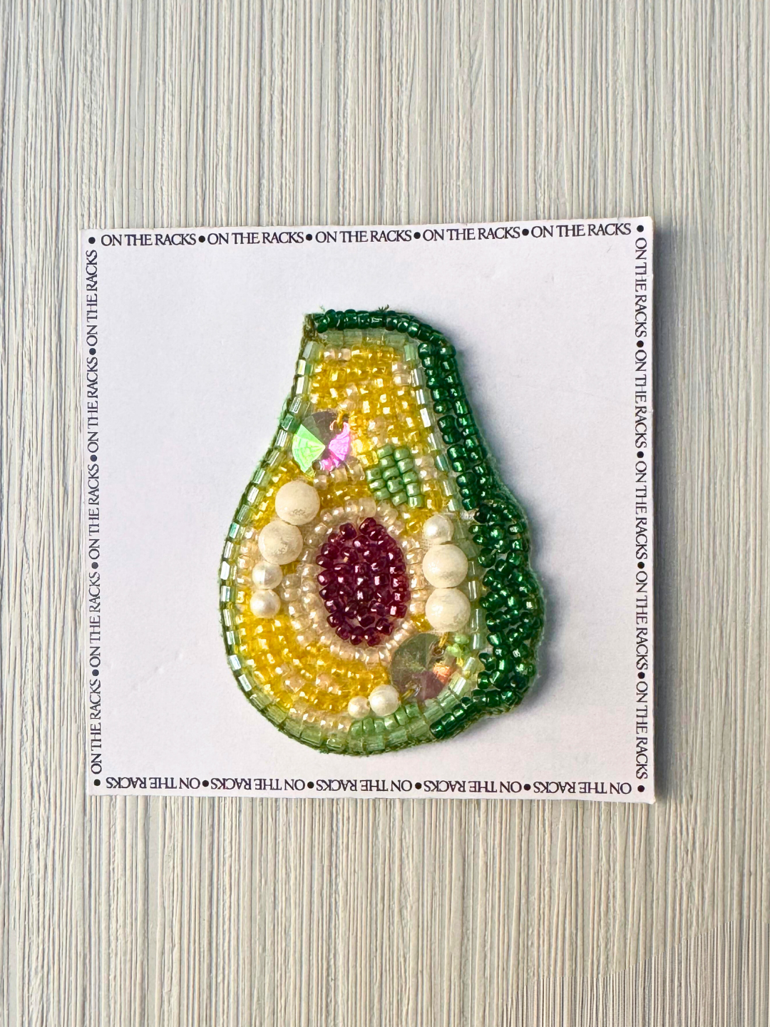 Avacado Brooch