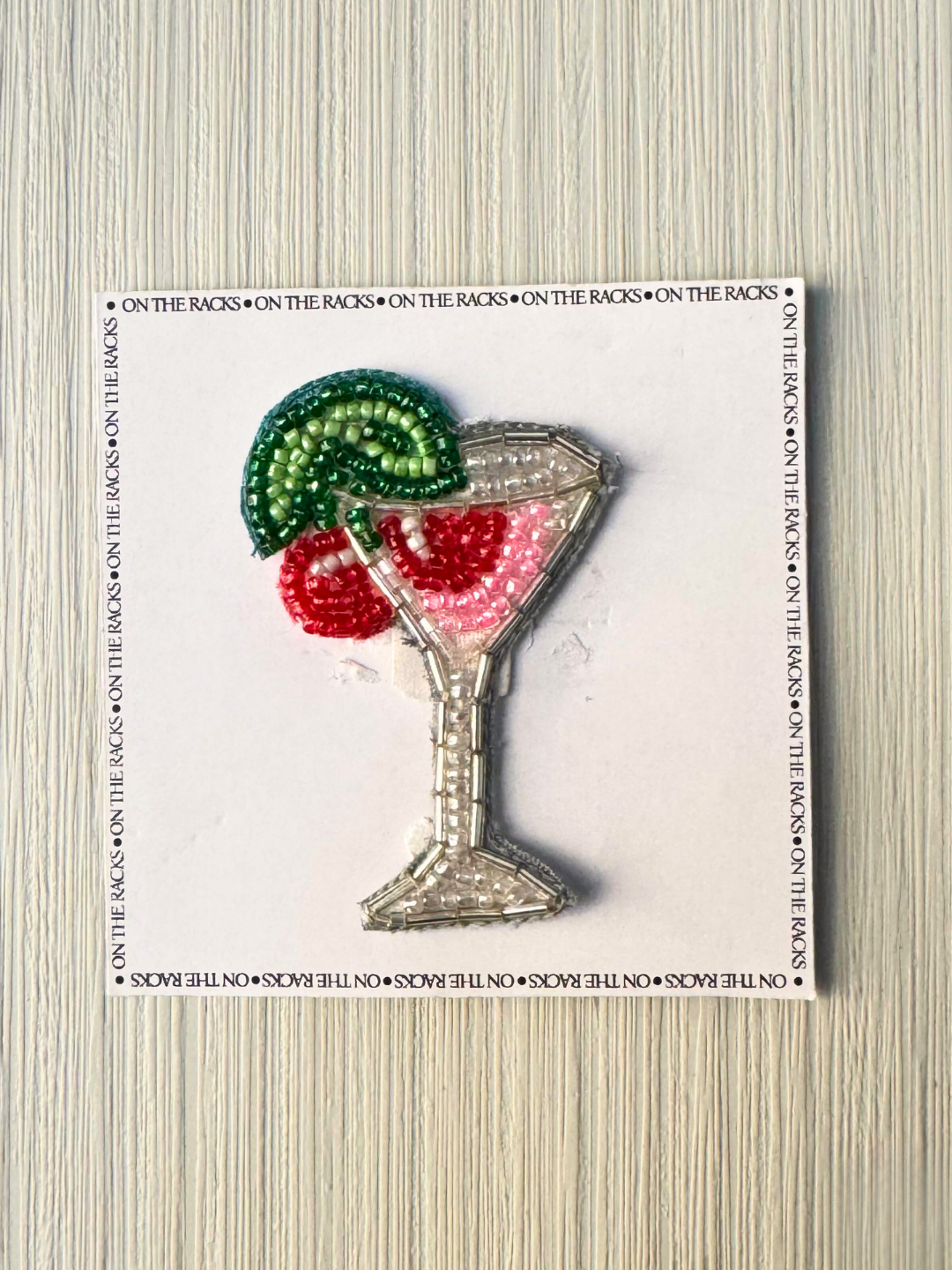Martini Brooch