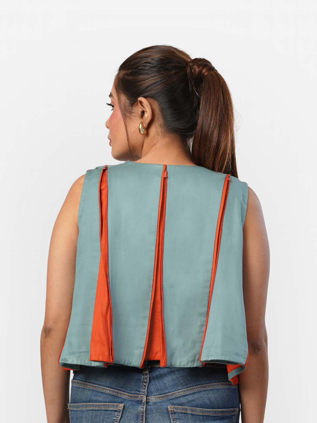 Laura Top in Sage