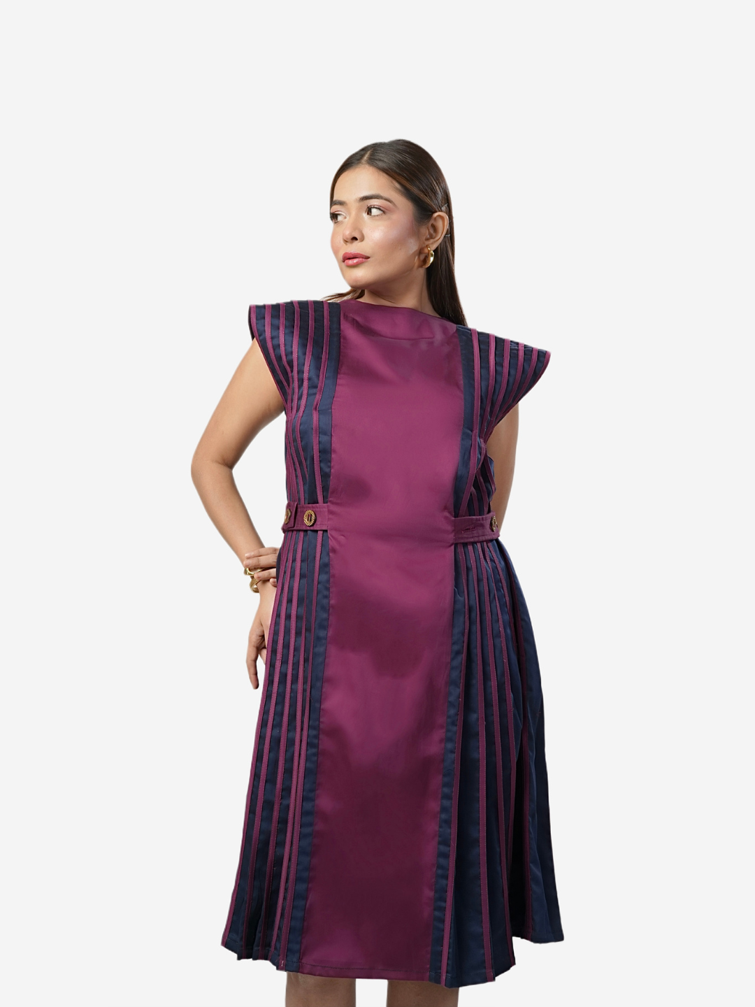 Kate Dress in Plum
