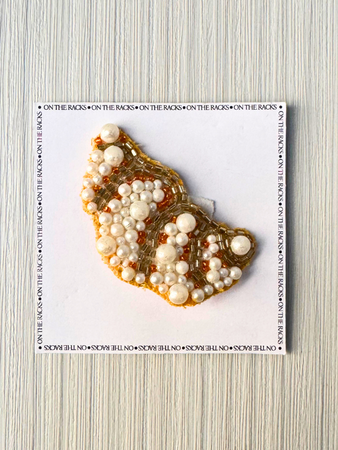Croissant Brooch