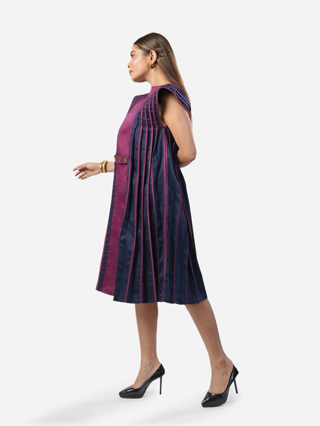 Kate Dress in Plum