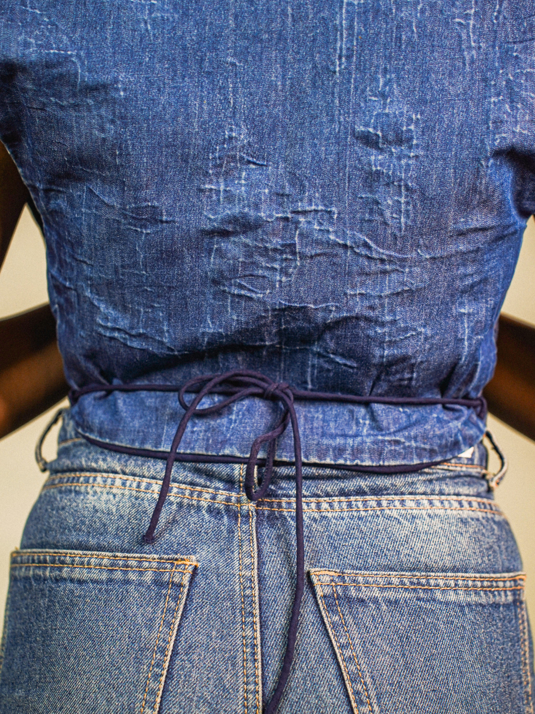 Ana Coat in Denim