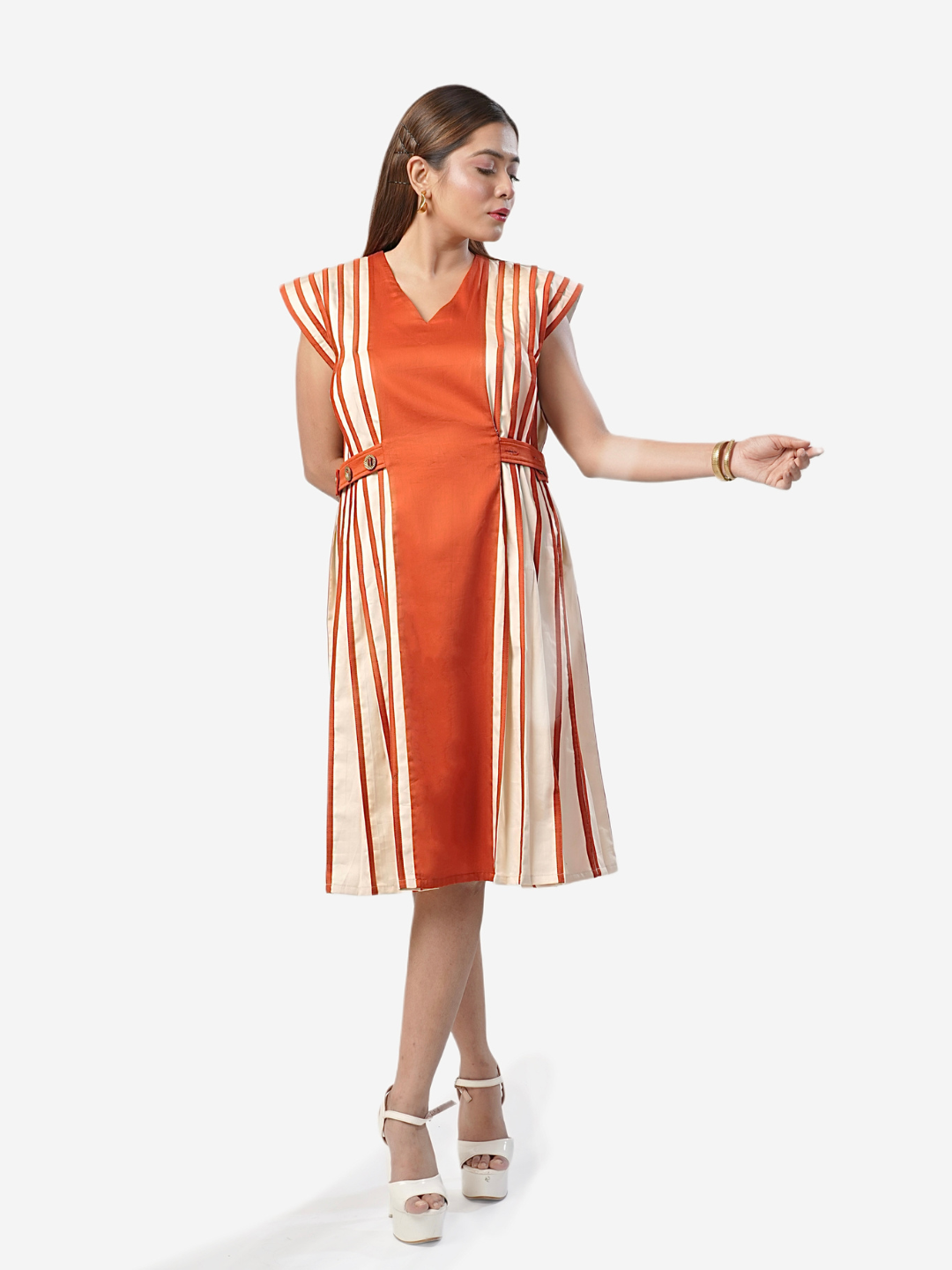 Kate Dress in Rust