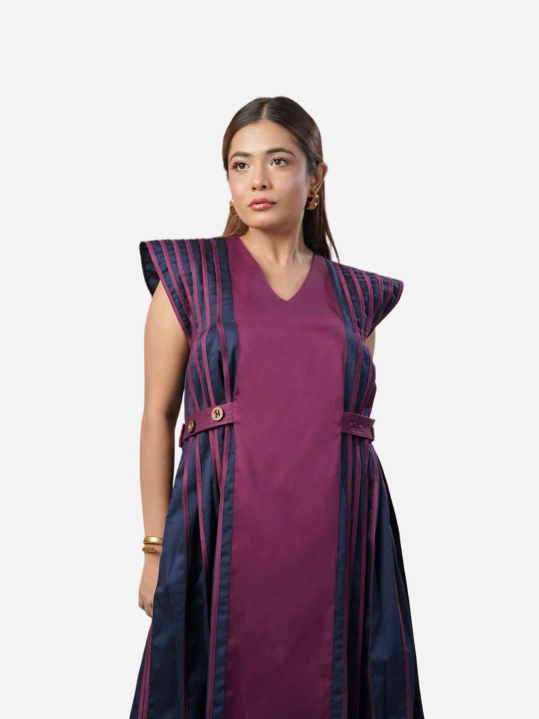 Kate Dress in Plum