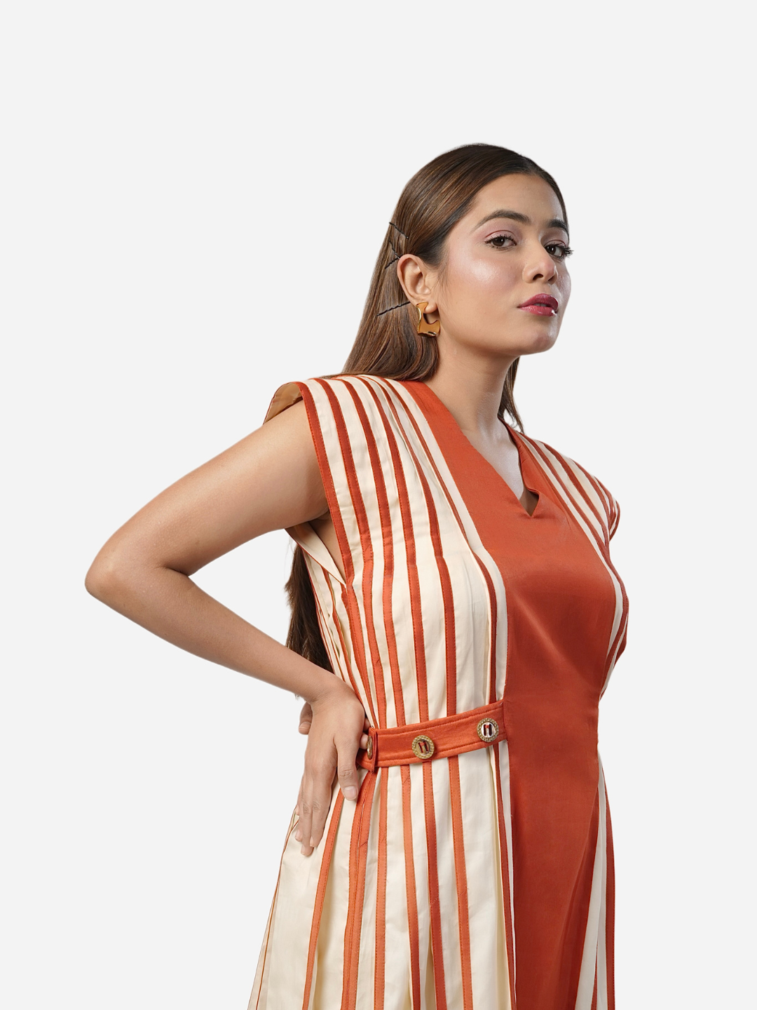 Kate Dress in Rust