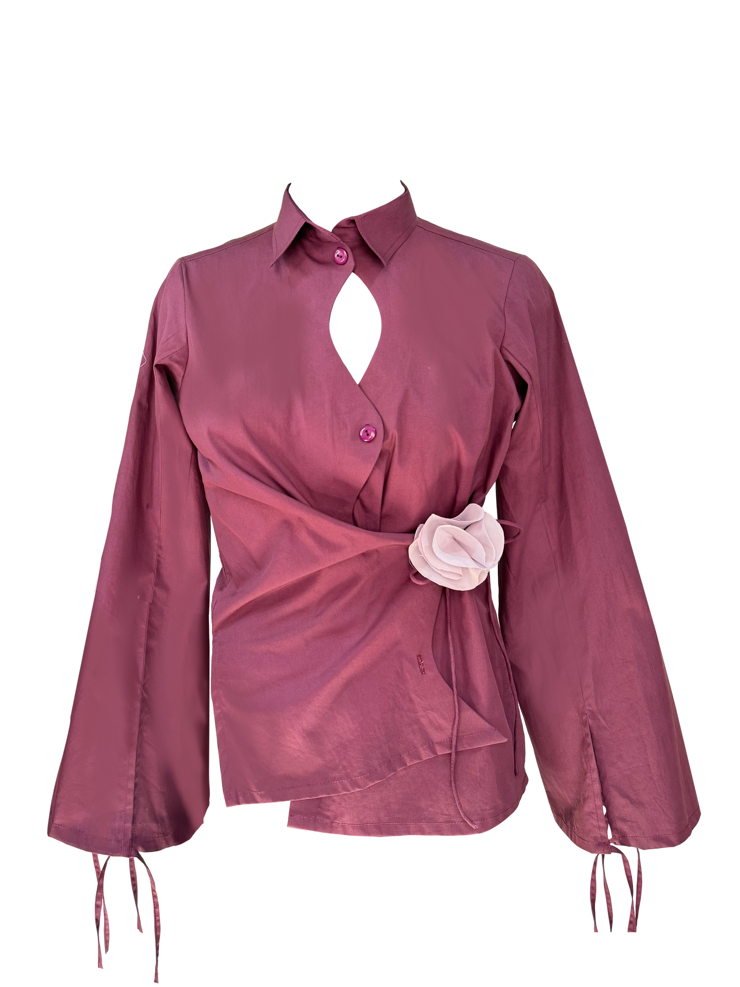 Olivia Shirt in Plum