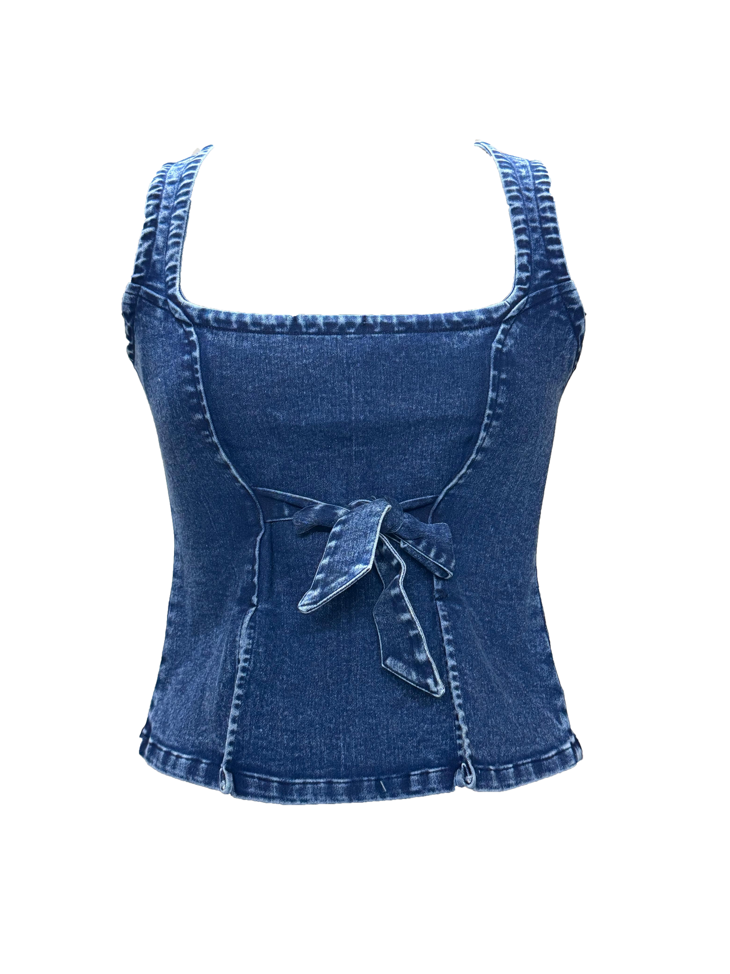 Emily Top In Denim