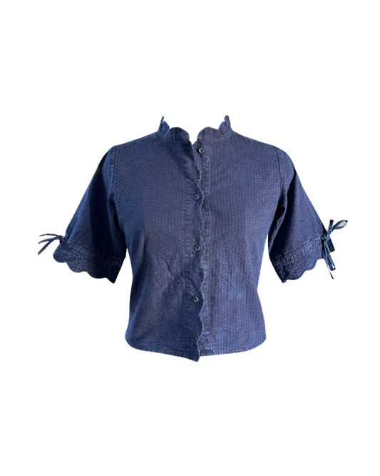 Liz Shirt in Seersucker