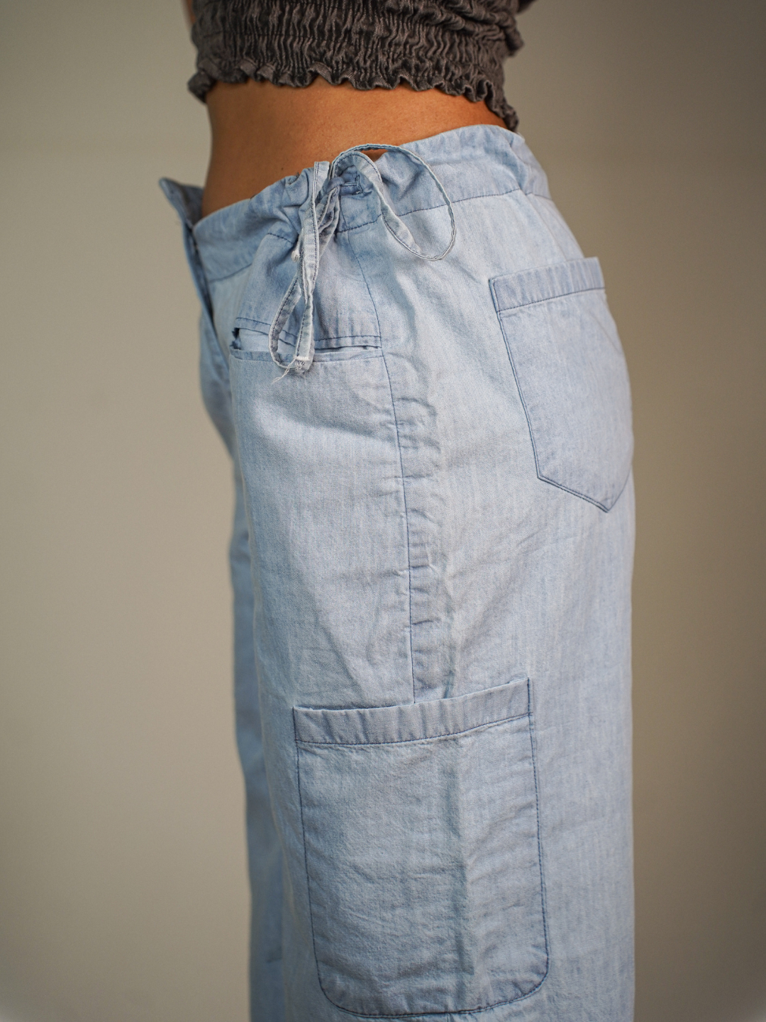 Chloe Pants in Denim