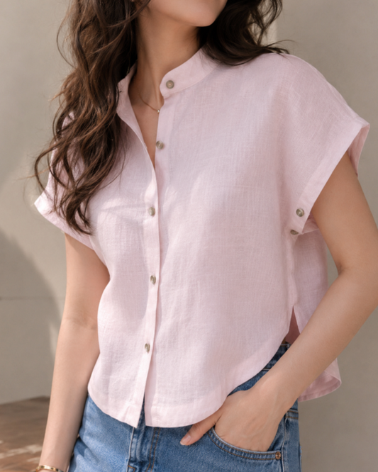 Cove Top in Pink